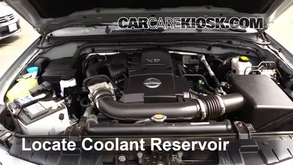 2012 Nissan Frontier SL 4.0L V6 Crew Cab Pickup Coolant (Antifreeze) Flush Coolant